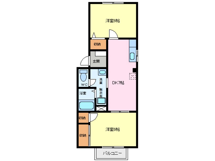 間取図 Ｌａｕｒｅｌ東海