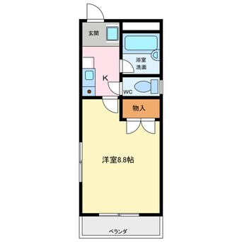 間取図 ハイツたんぽぽ