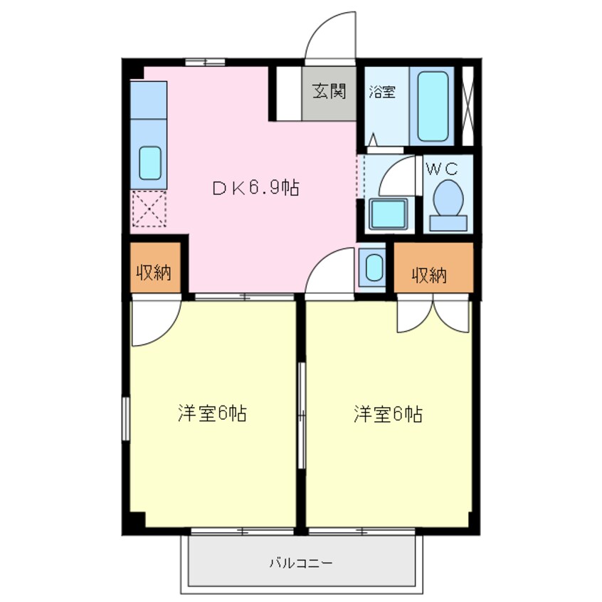 間取図 サンハイツグリーン