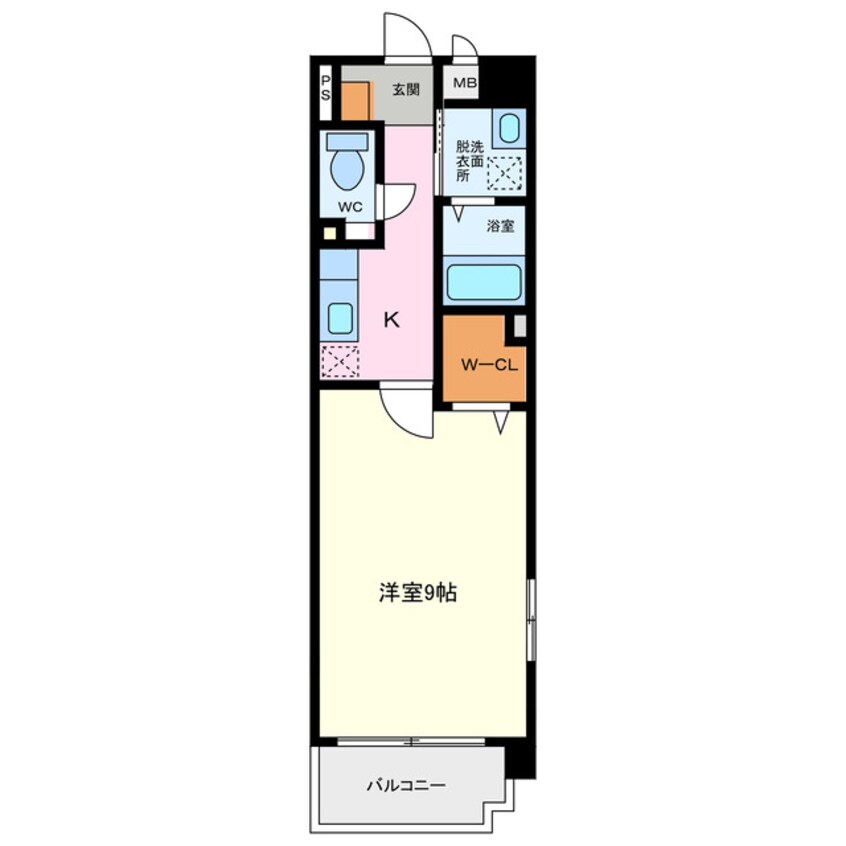 間取図 フォレスト裕萌里