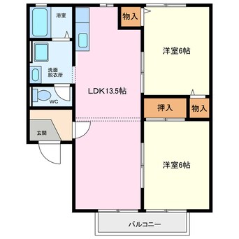 間取図 ジュネスコンドウ