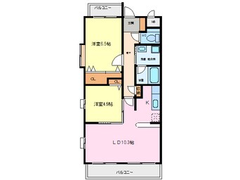 間取図 クリスタルスクエア