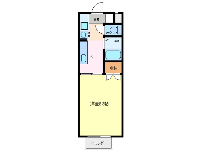 間取図 ブリアール寺本