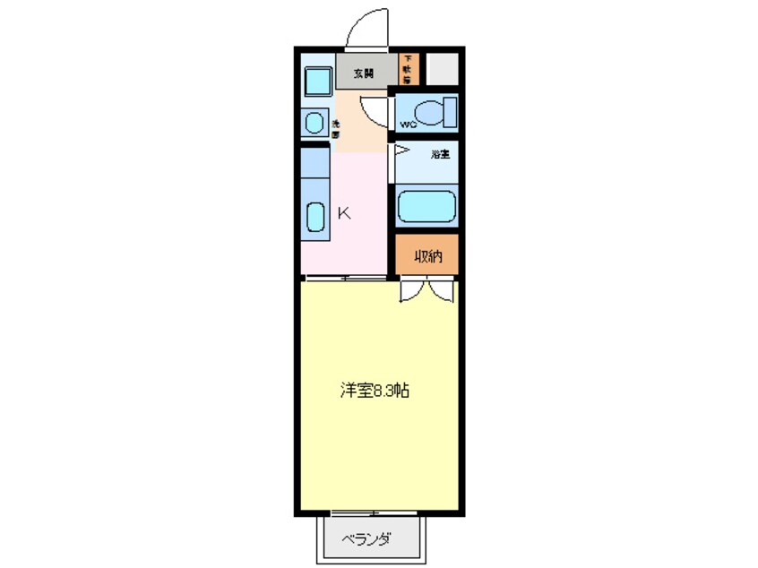 間取図 ブリアール寺本