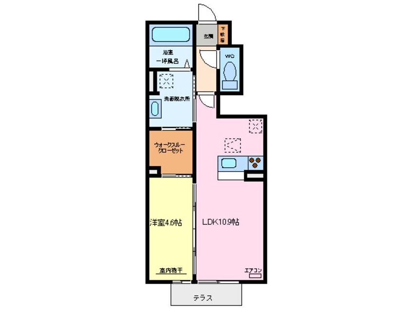 間取図 ヴィレッタ