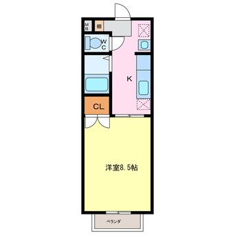 間取図 アネモスつつじが丘