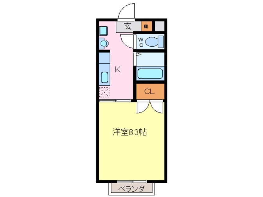 間取図 リベルテⅡ