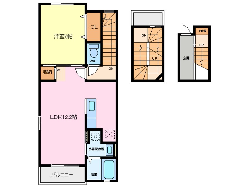 間取図 サンオークⅣ