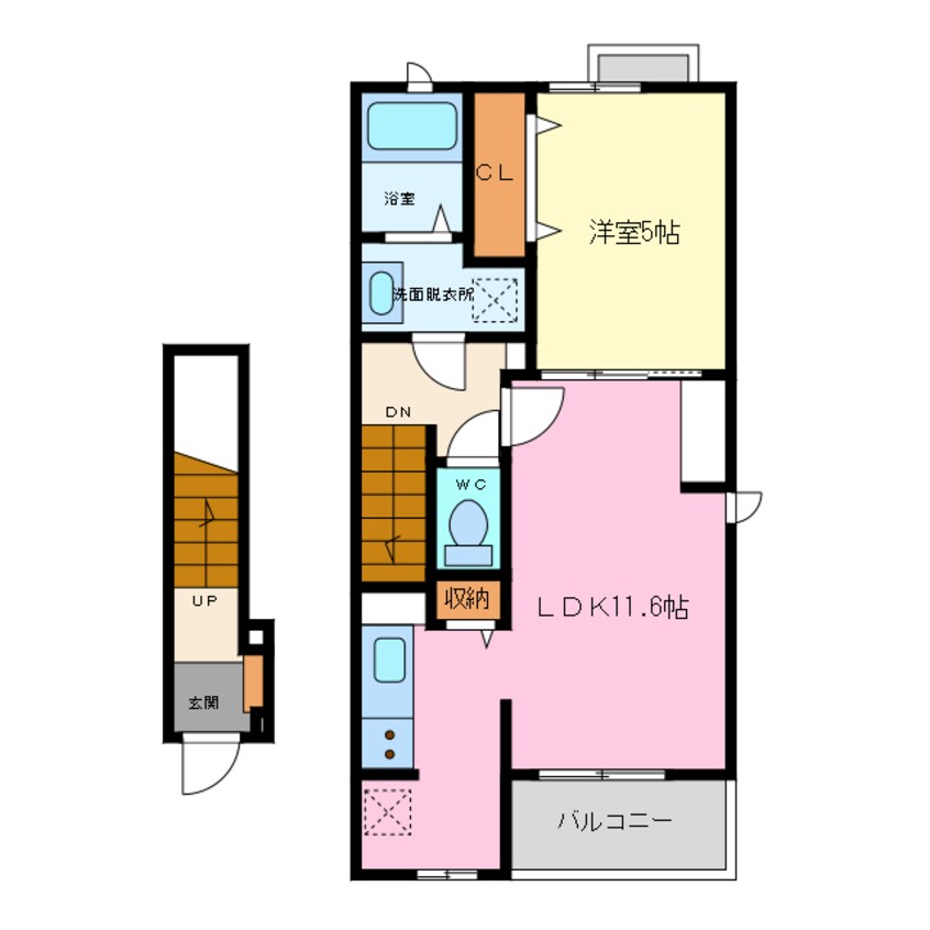 間取図 グランツつつじが丘