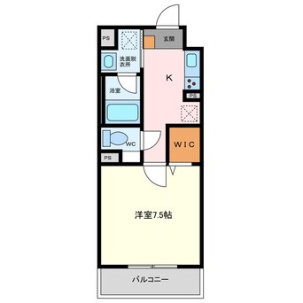 間取図 名鉄常滑線・空港線/太田川駅 徒歩5分 1階 1年未満