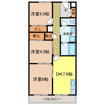 間取図 パックス楠