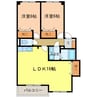 セルカ・リーオ 2LDKの間取り