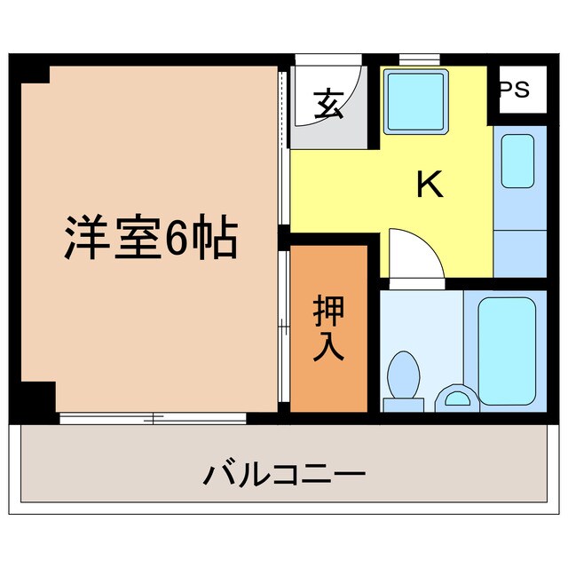 間取り図 楠古谷マンション
