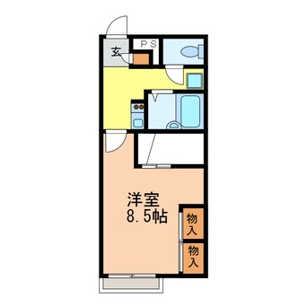 間取図 スタンドアップ錦町