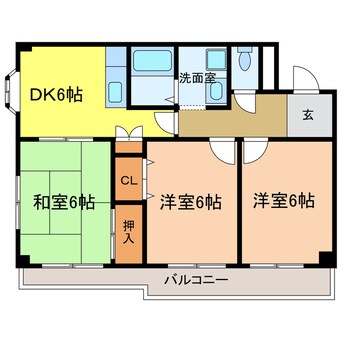 間取図 ローズホール