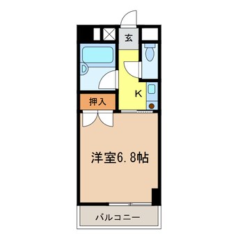 間取図 メゾン楠