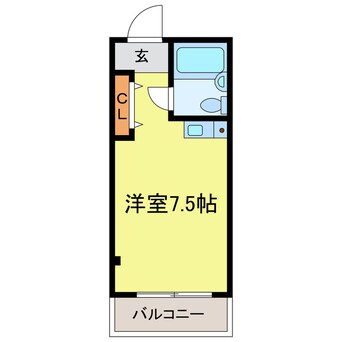 間取図 マイデンハイツ