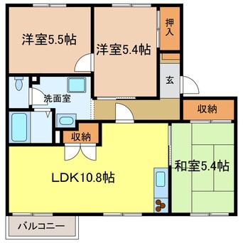 間取図 リバティハイツ