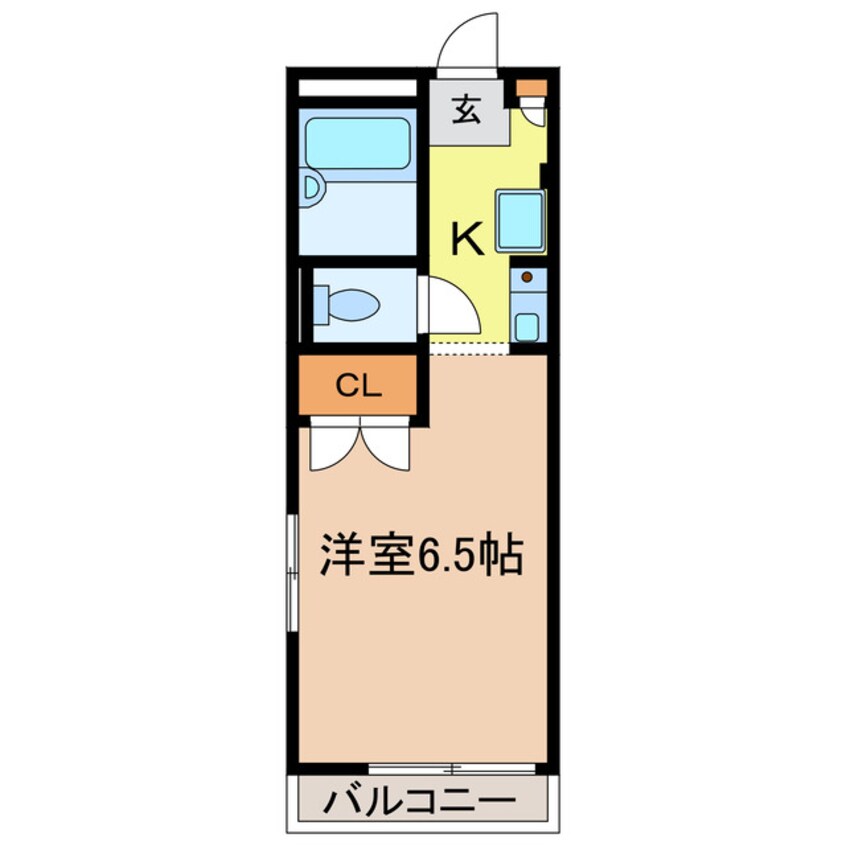 間取図 レオパレス滝谷