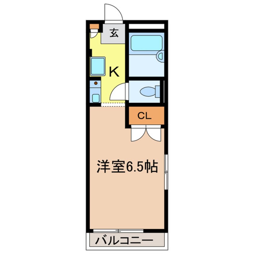 間取図 レオパレス滝谷