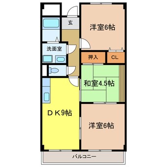 間取図 グランドール木下