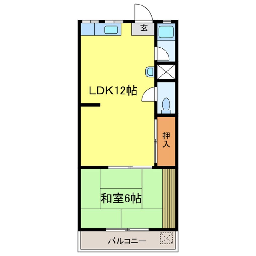 間取図 木下ハイツ