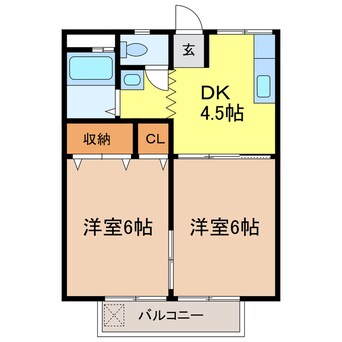 間取図 アーバンフラット