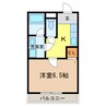 COZY HOUSE　GUMINOKI 1Kの間取り