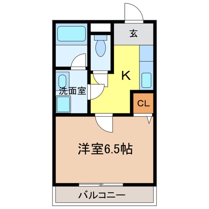 間取図 COZY HOUSE　GUMINOKI