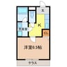 COZY HOUSE　GUMINOKI 1Kの間取り