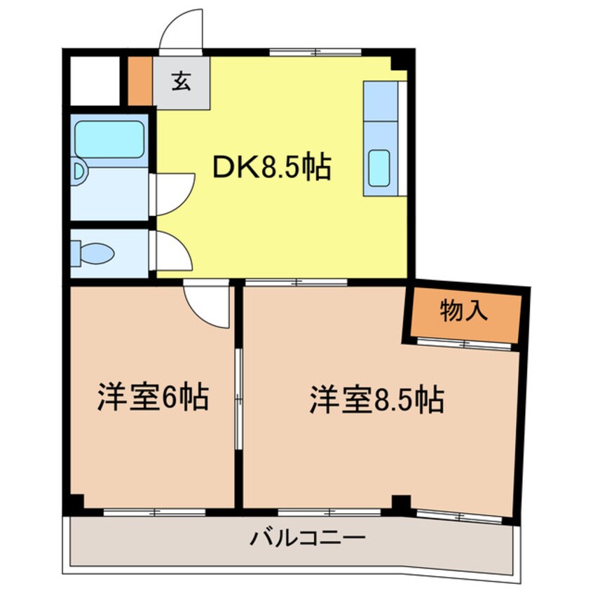 間取図 メゾン・ド・くみの木