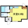 パークヒルズ千代田 1Rの間取り