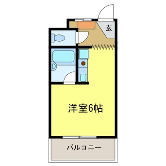 間取図 パークヒルズ千代田