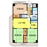 エクセレン・シーアイ 3LDKの間取り