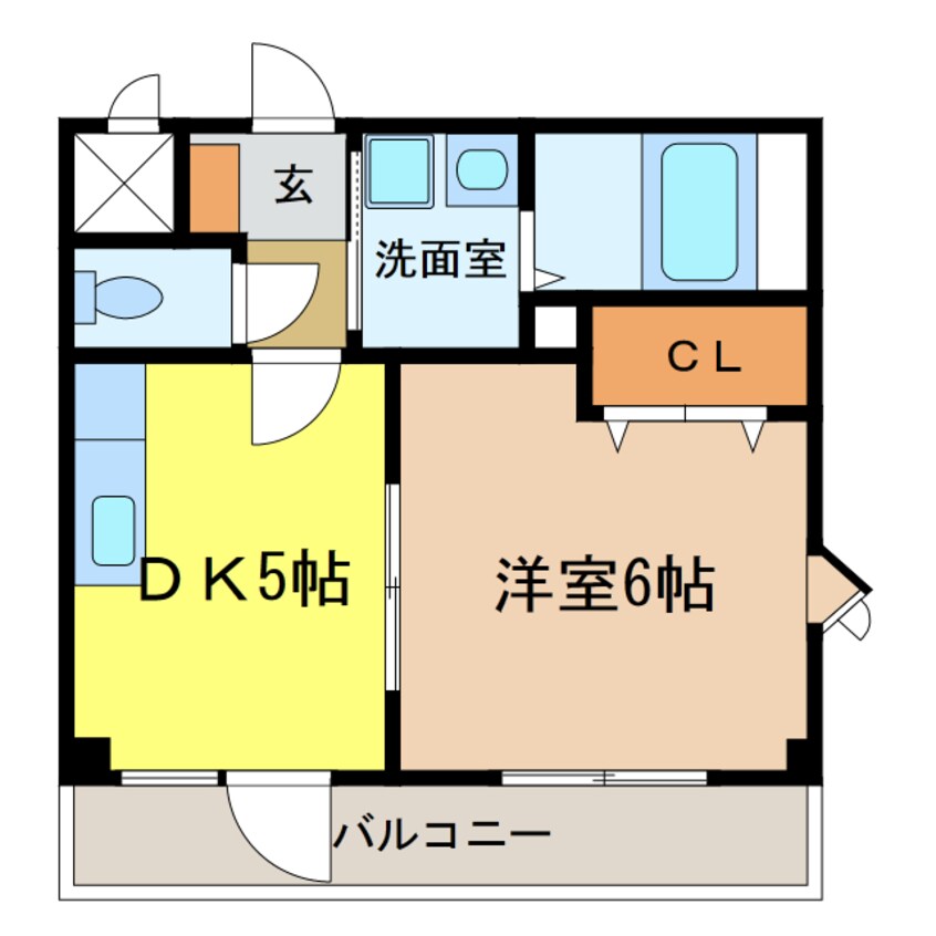 間取図 トリニティグレース