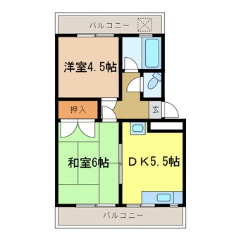 間取図 末広マンション