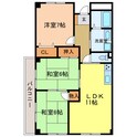 日吉マンションの間取図