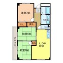 日吉マンションの間取図