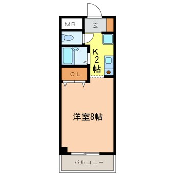 間取図 オオタニビル