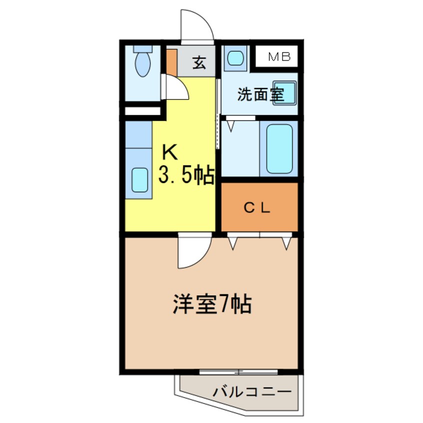 間取図 エスポワール　ヒル