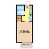 デルニエ　キンメイ 1Kの間取り