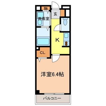 間取図 フィオーレ・ガーデン