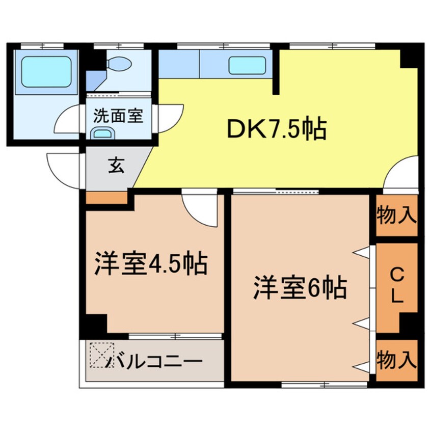 間取図 寿マンション