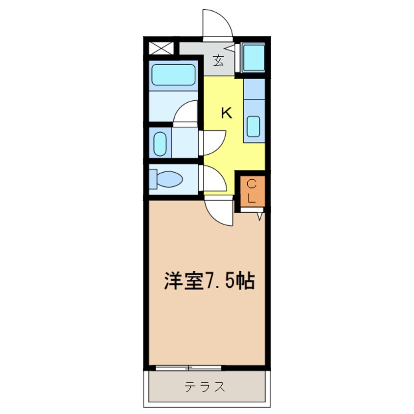 間取図 シエル金剛