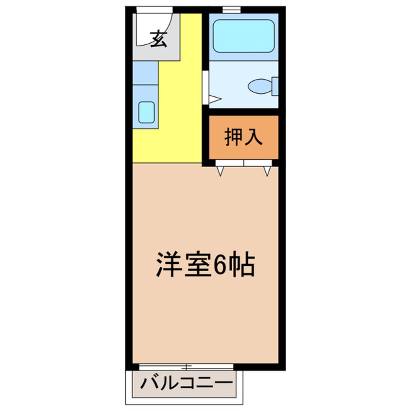 間取図 伸和ハイツ