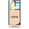 ライズワン河内長野レジデンス7 1Kの間取り