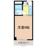 ライズワン河内長野レジデンス7 1Kの間取り