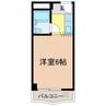 ライズワン河内長野レジデンス7 1Kの間取り