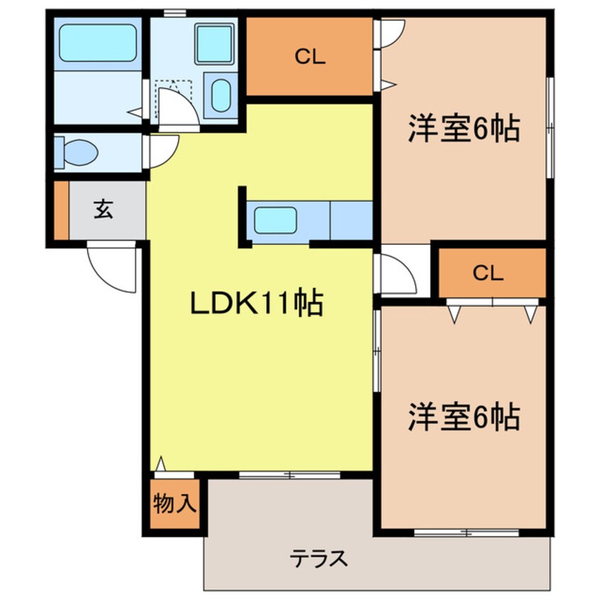 間取図 プルーデンス