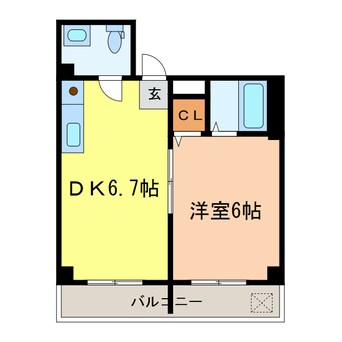 間取図 サンビーム長野